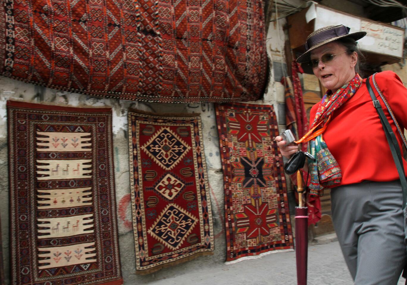 Tourist in Damascus