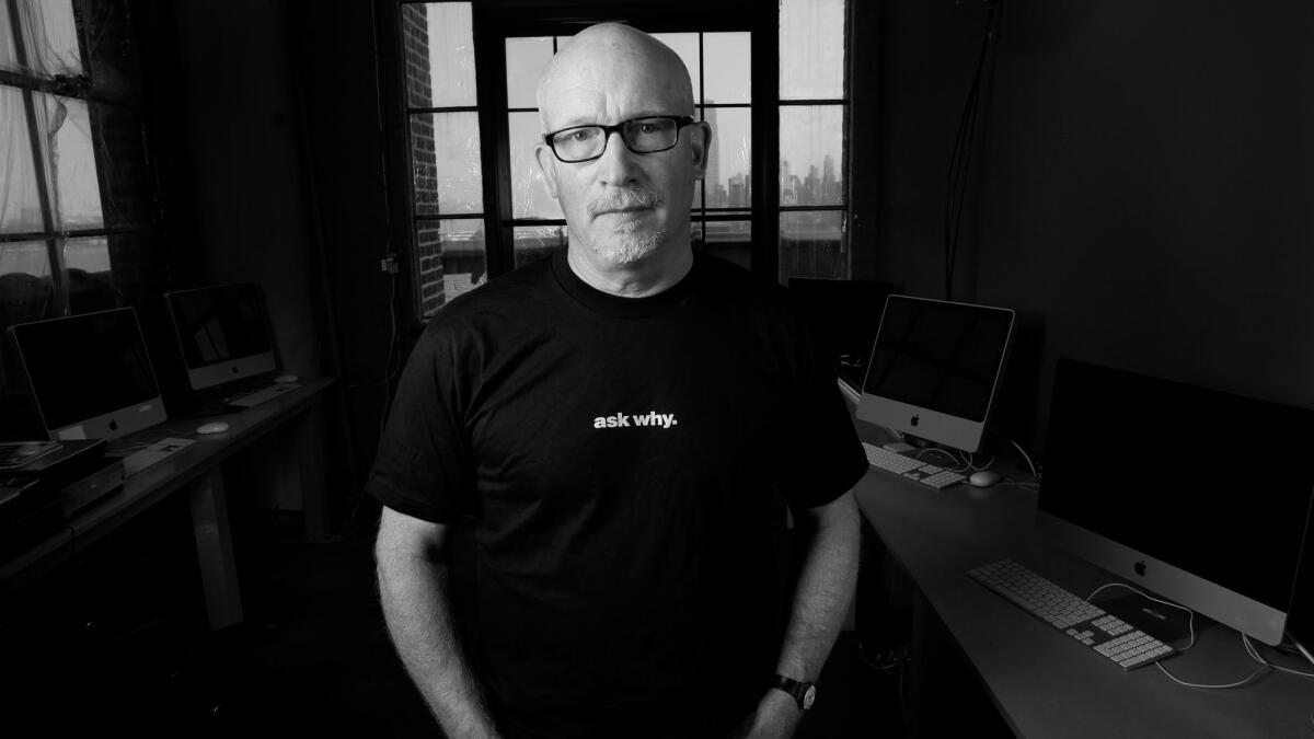 Documentary film director Alex Gibney photographed in 2015.