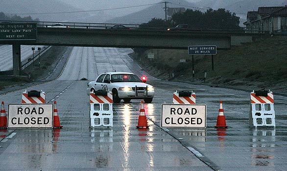 Southland storm brings heavy rains