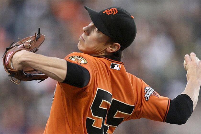 Right-hander Tim Lincecum and the San Francisco Giants have agreed on a two-year, $35-million contract pending a physical that includes a full no-trade clause.
