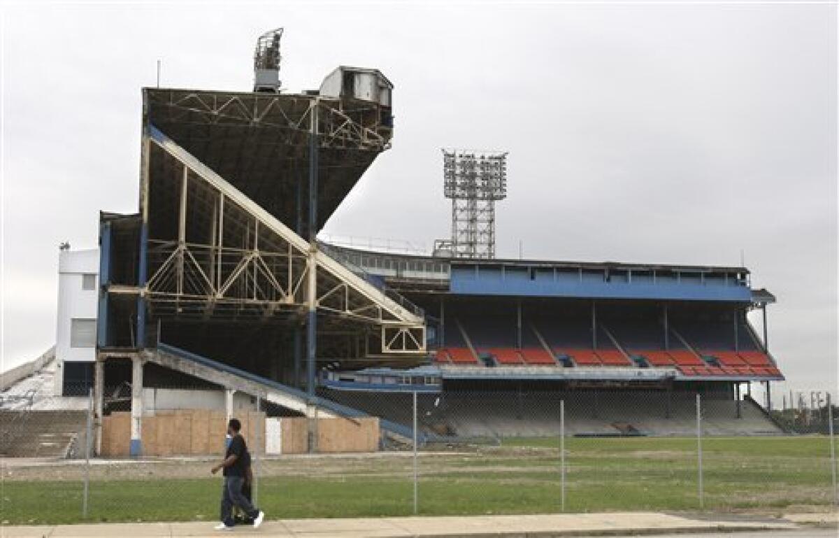 Tiger Stadium Faces Partial Demolition Amid Opposition - The New York Times