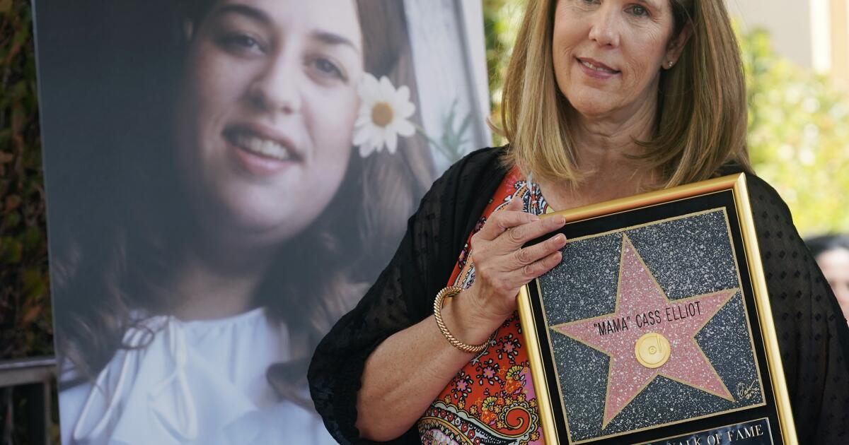 ‘Mama’ Cass Elliot wasn’t killed by a ham sandwich, daughter claims. Sorry to skewer that fantasy