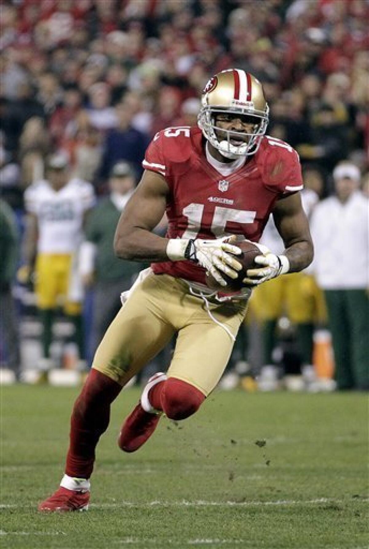 Niners move forward without Crabtree - The San Diego Union-Tribune