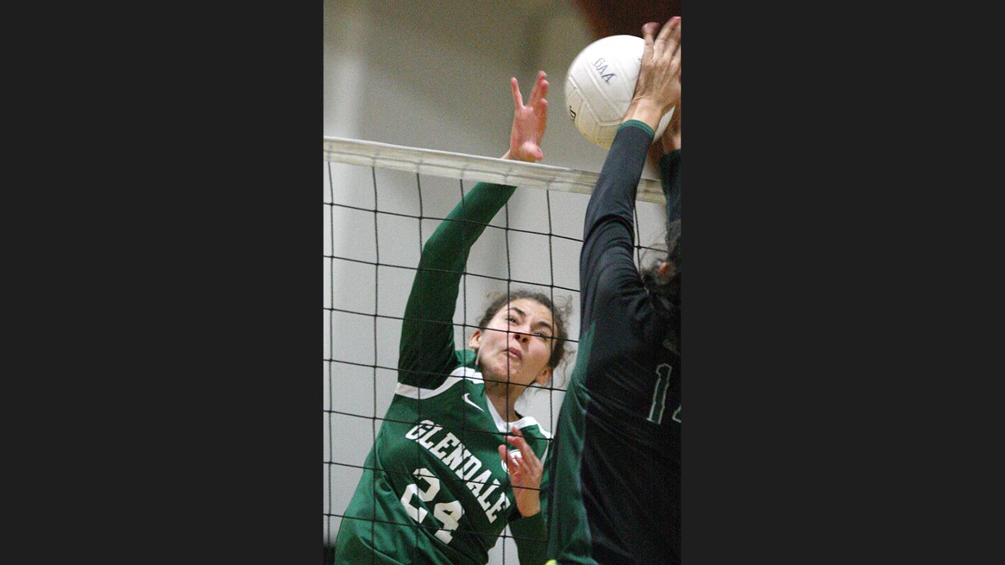 Photo Gallery: Glendale Adventist Academy sweeps Orangewood in nonleague girls' volleyball