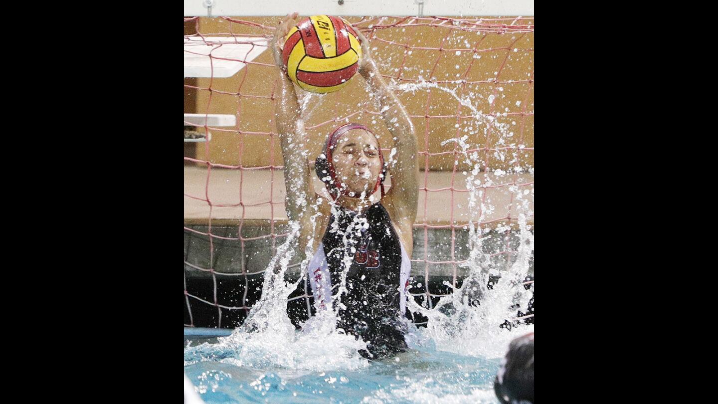Photo Gallery: Burroughs girls' water polo wins first round CIF Division VI match against Nipomo