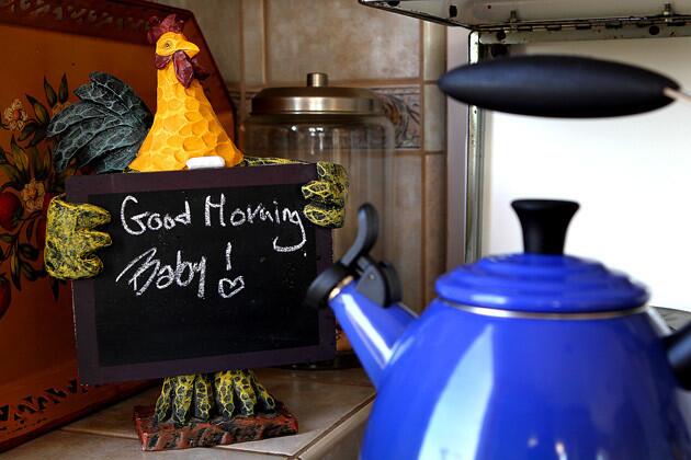 Chef Joseph Gillard's home kitchen