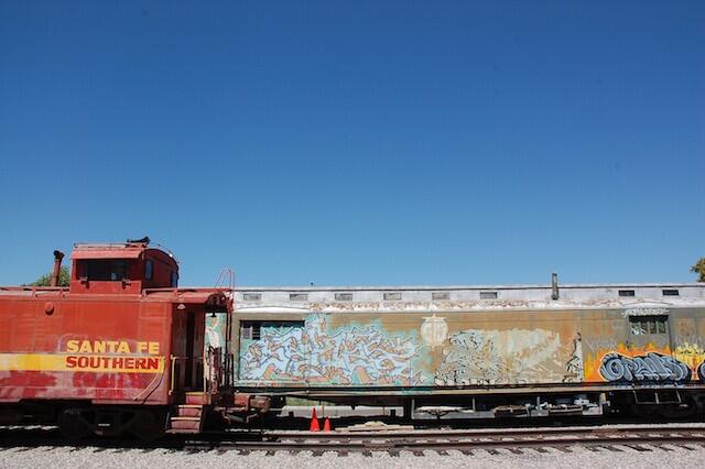 Railyard in Santa Fe, N.M. Photo taken 2010.
