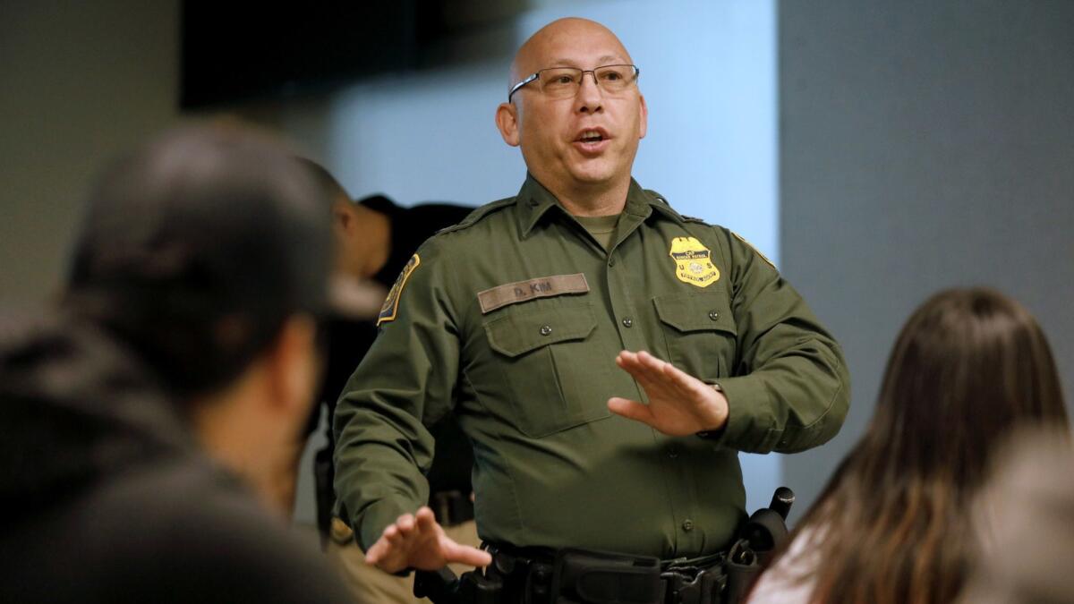 Border Patrol agent David Kim has has first-hand experience with the polluted New River.