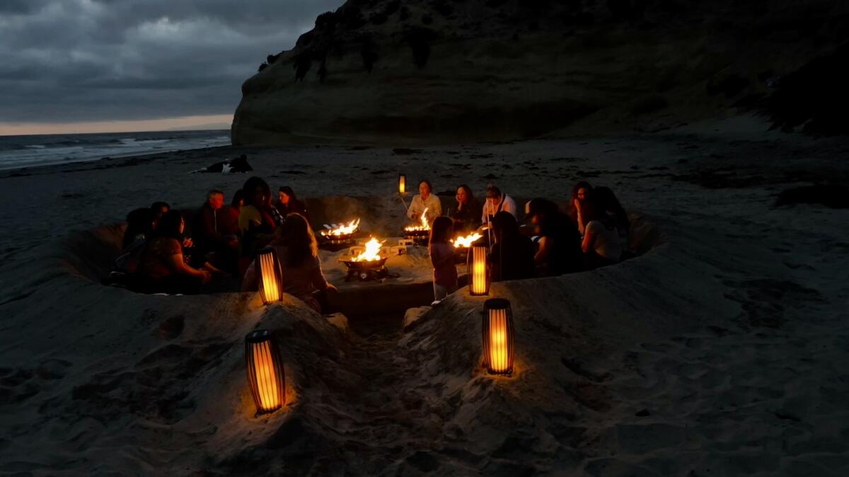 BluLite Bonfires offers thoughtfully curated memorable beach experiences.