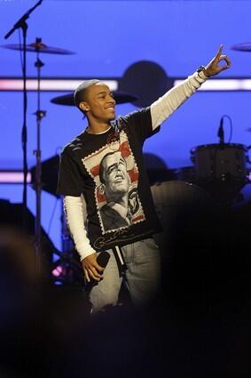 Bow Wow speaks at the Kids' Inaugural: We Are The Future Concert in Washington, D.C.