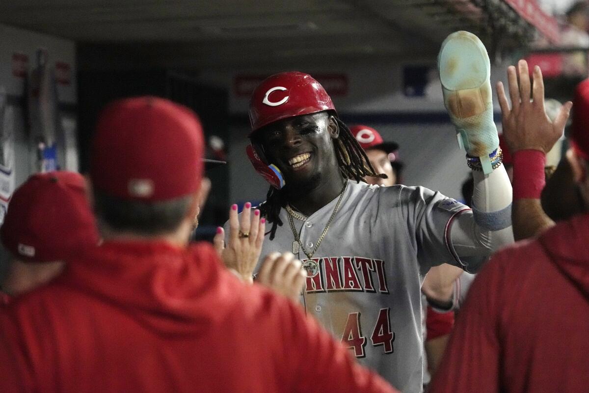 Mike Trout returns to lineup as Angels lose to Reds - Los Angeles Times