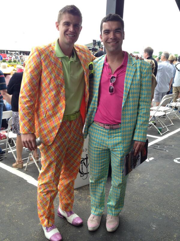 Dressed in style for Preakness