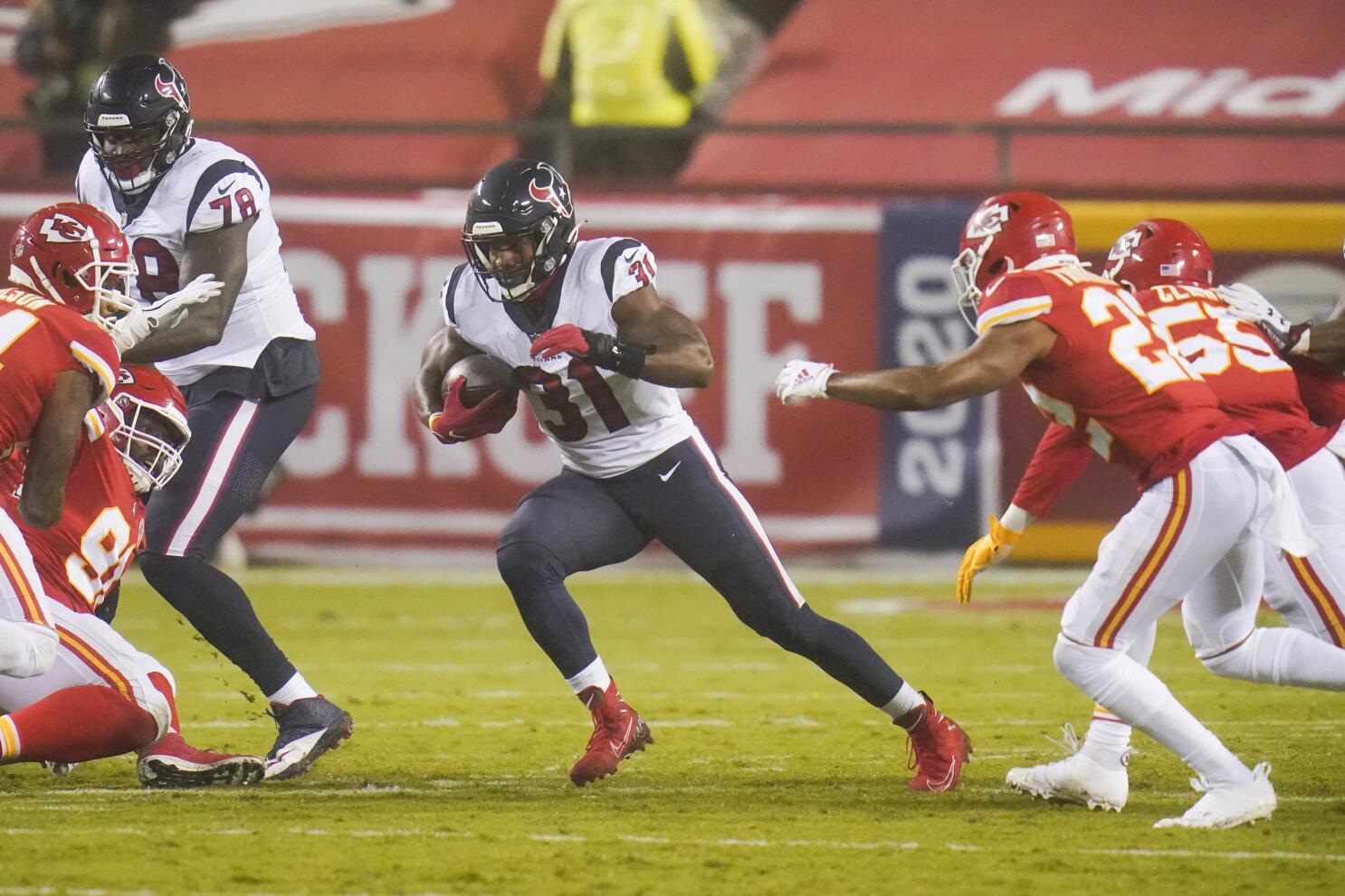 Johnson shines as Texans fall to Chiefs in season opener - The San Diego  Union-Tribune