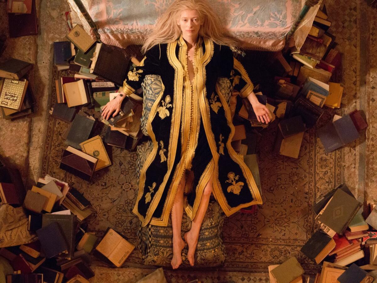 With the genre feeling drained after "The Strain," the "Twilight" series and the just-departed "True Blood" (to name a few), leave it to Jim Jarmusch to find a way to make the blood-sucking myth feel new. Centered on the relationship between Tilda Swinton's character (wonderfully bizarre as usual) and her depressively reclusive partner (played by Tom Hiddleston), Jarmusch's deceptively tender love story thrives in a world that may be too dark for vampires.