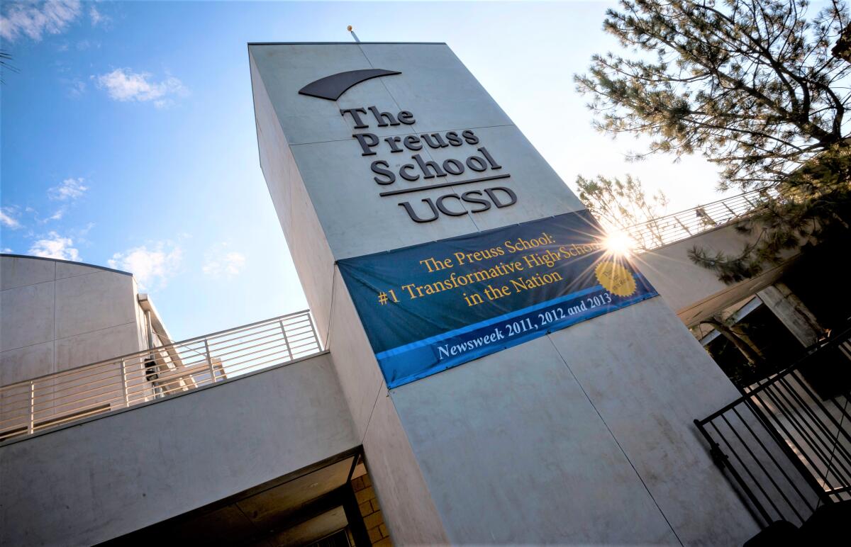 The Preuss School on the UC San Diego campus opened its new school year Aug. 8, serving middle and high school students.