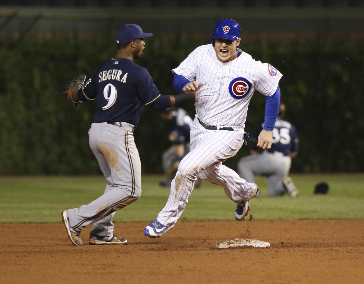 Cubs 9, Brewers 5 - Los Angeles Times
