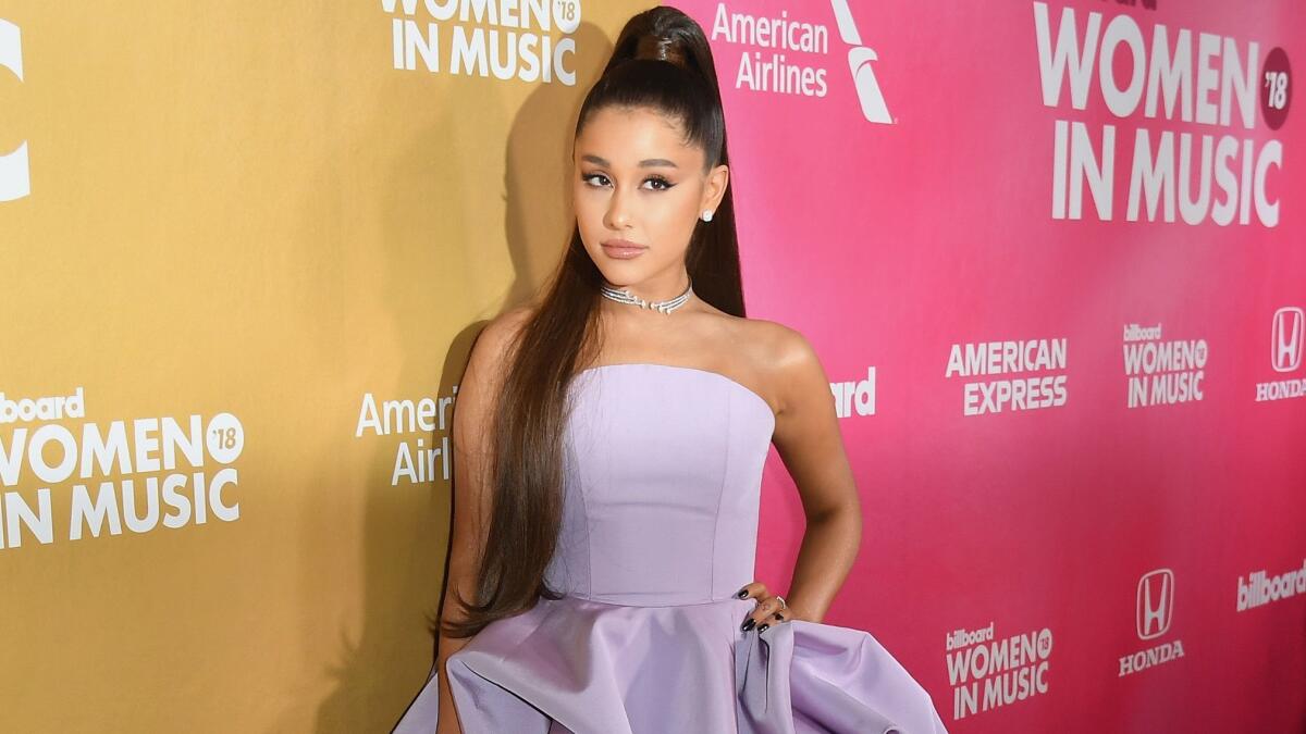 Singer Ariana Grande has canceled her weekend concert in Las Vegas for health reasons.