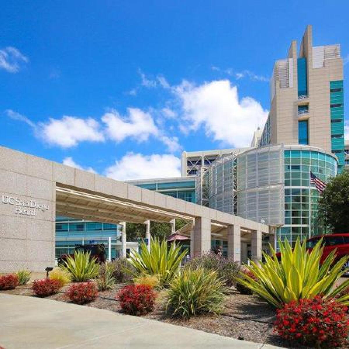 UC San Diego Health's medical campus in Hillcrest.