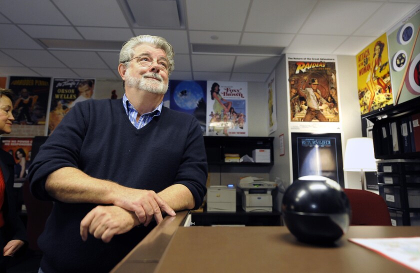 "Star Wars" creator George Lucas will be among honorees at the Kennedy Center.