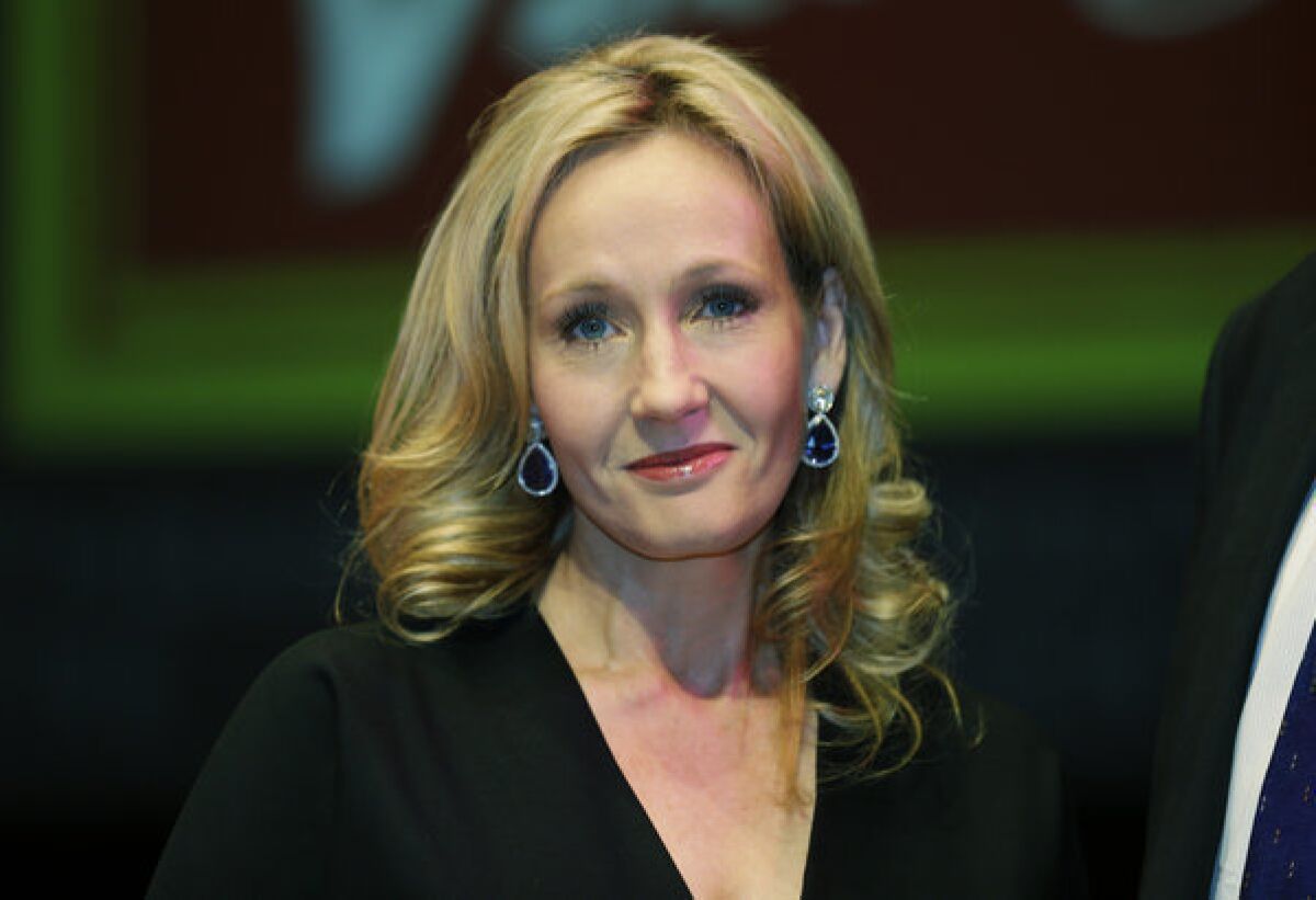 J.K. Rowling announced she will donate profits from her book written under the pseudonym Robert Galbraith to charity.