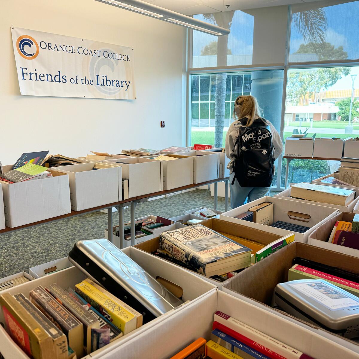 The Orange Coast College Friends of the Library will host their annual Fall Book Sale.