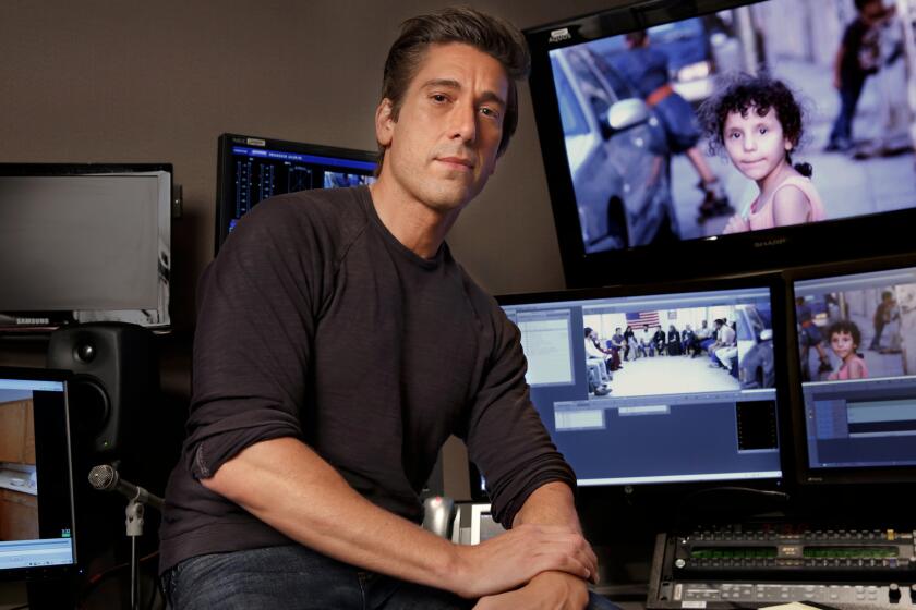 David Muir is the anchor of ABC's "World News Tonight," where he took over two years ago.