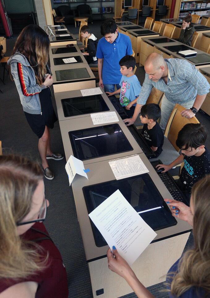 Photo Gallery: LCHS freshman hosts Minecraft Expo for elementary school educators and students