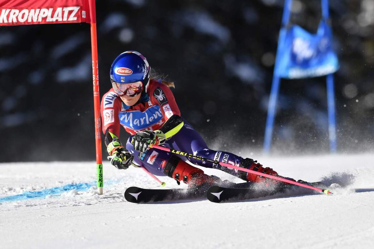 Mikaela Shiffrin of the U.S. is a medal favorite in the women's giant slalom.