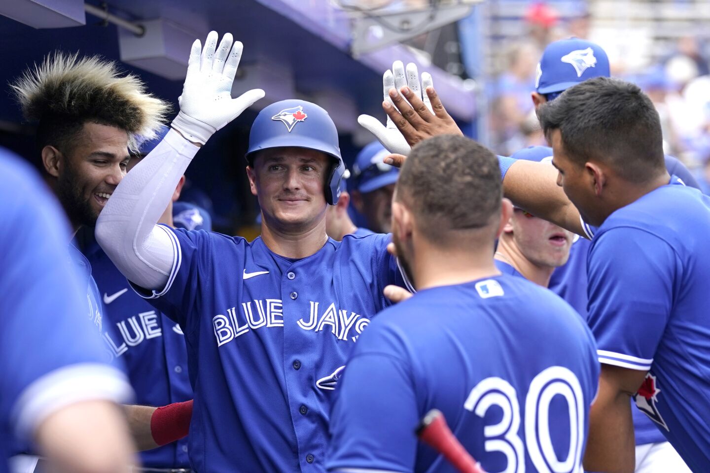 3 | Toronto Blue Jays (91-71, 4th in AL East)The Blue Jays played in three different cities in 2021 and went 25-11 after finally moving back into the Rogers Centre. A full slate of home cooking in Toronto could be just as big of a boon as adding Matt Chapman, Kevin Gausman and Yusei Kikuchi.