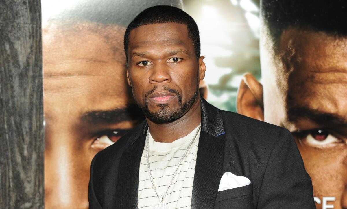 Curtis "50 Cent" Jackson attends the "After Earth" premiere at the Ziegfeld Theatre in New York. Jackson has been charged with attacking his ex-girlfriend and trashing her Los Angeles condo last month.