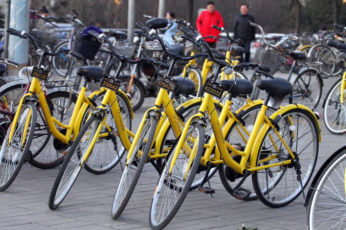 Ofo Bicycle, a unique Chinese bike-sharing service that does not require a docking station, is helping fuel a bicycle renaissance.