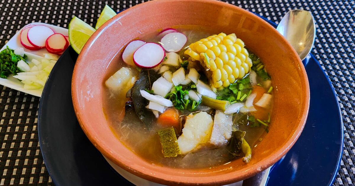The perfect Mexican soup for a chilly spring in L.A. - Los Angeles Times