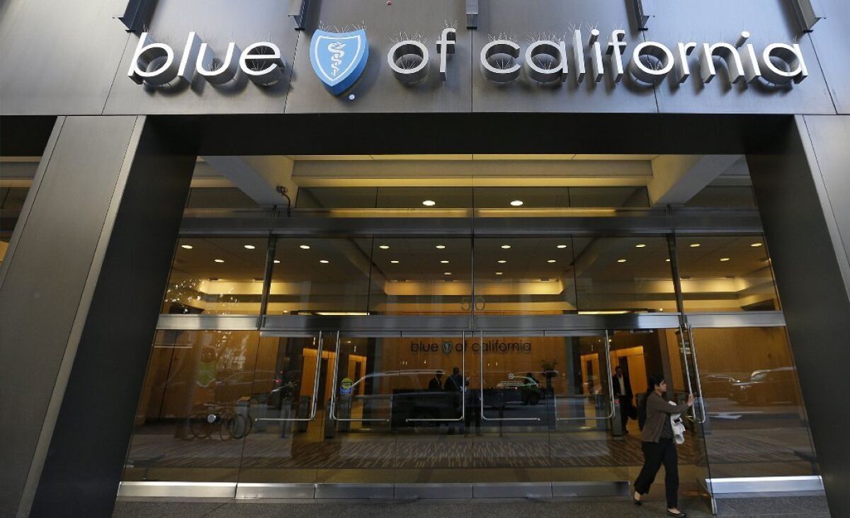 Blue Shield of California must return millions of dollars to customers because it fell short of requirements under the federal health law. Above, the company's San Francisco headquarters.
