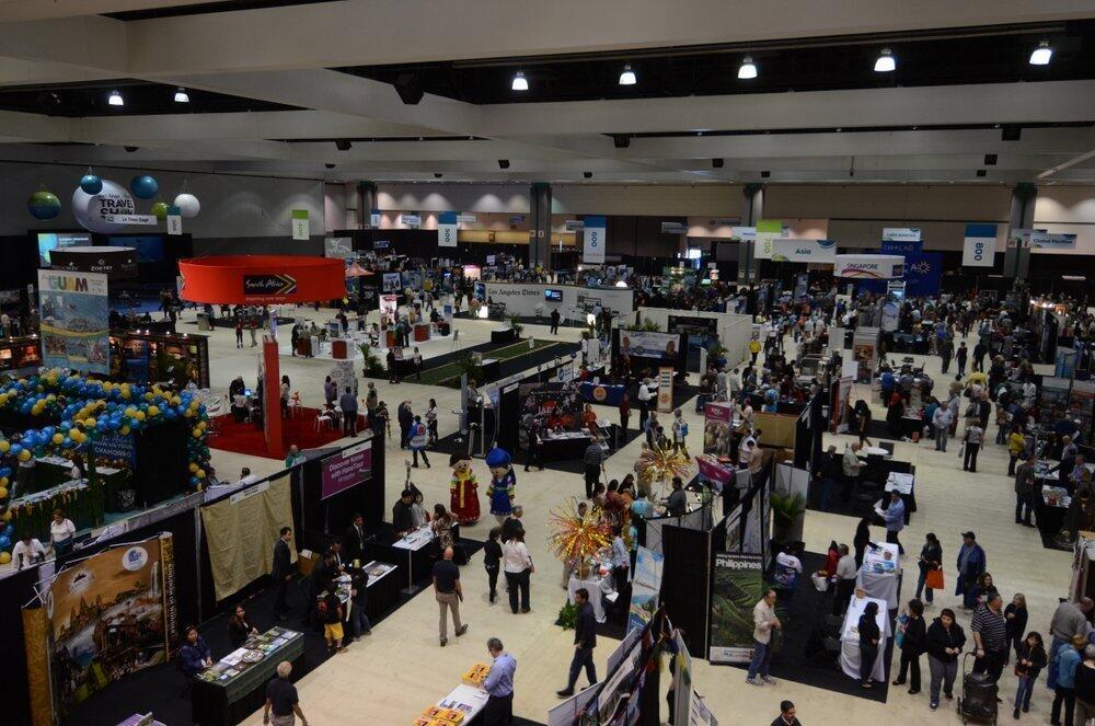 The Travel Show at the L.A. Convention Center on Saturday and Sunday featured destination booths, cooking demonstrations as well as celebrity speakers like Arthur Frommer and Henry Rollins.