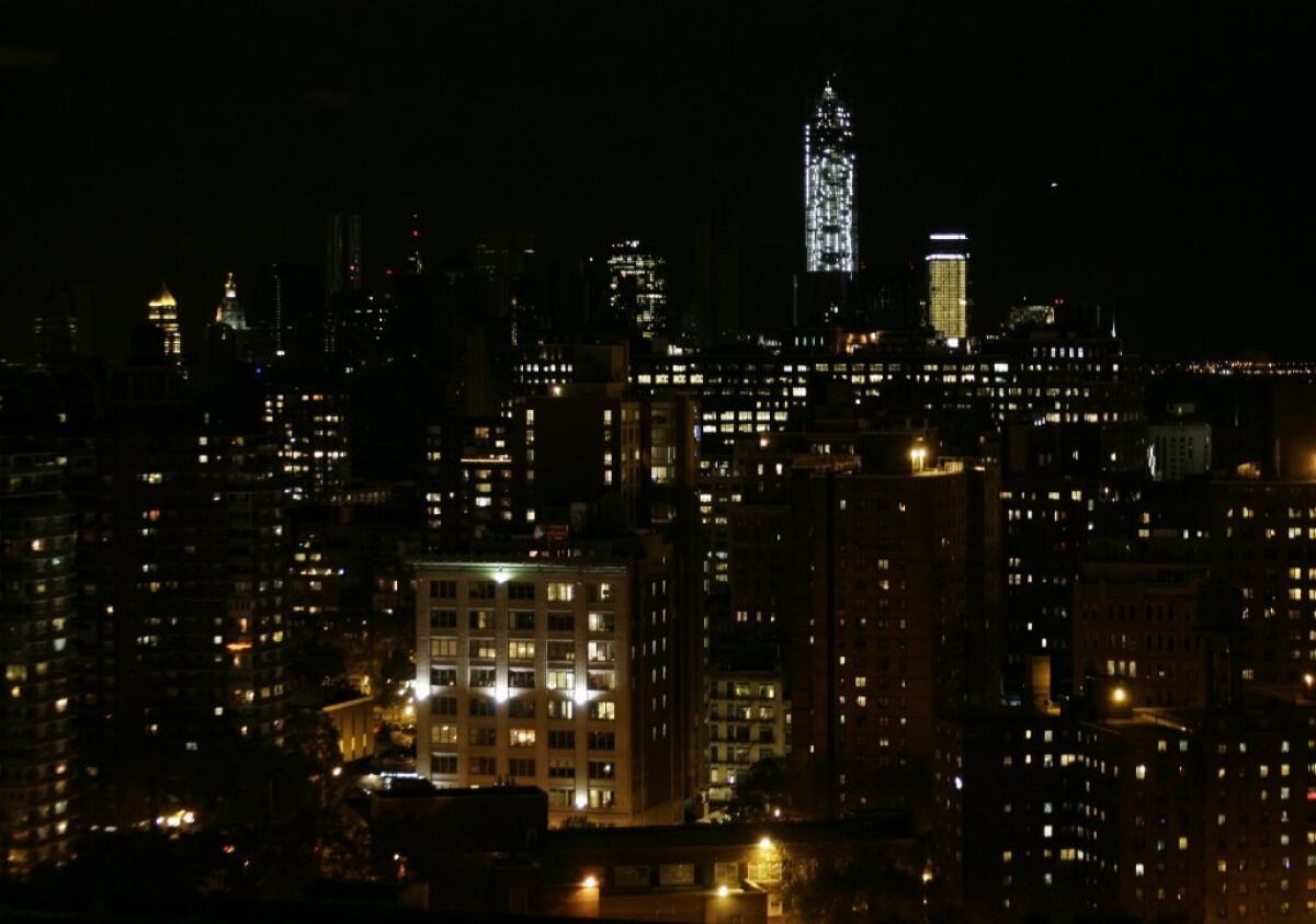 A view of the New York City skyline from 2015.