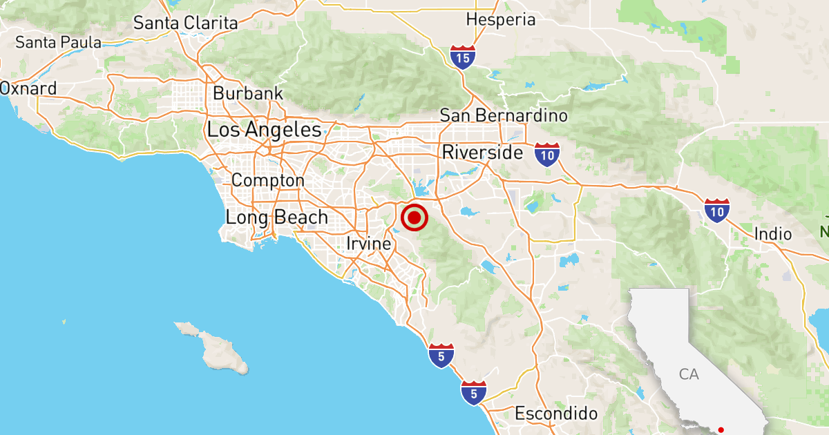 4.1 earthquake hits near Corona, lightly shakes Southern California