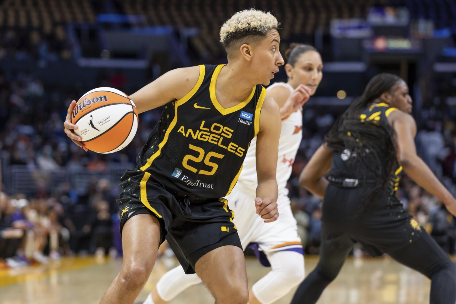 Take my story back': How Layshia Clarendon earned redemption - Los Angeles Times