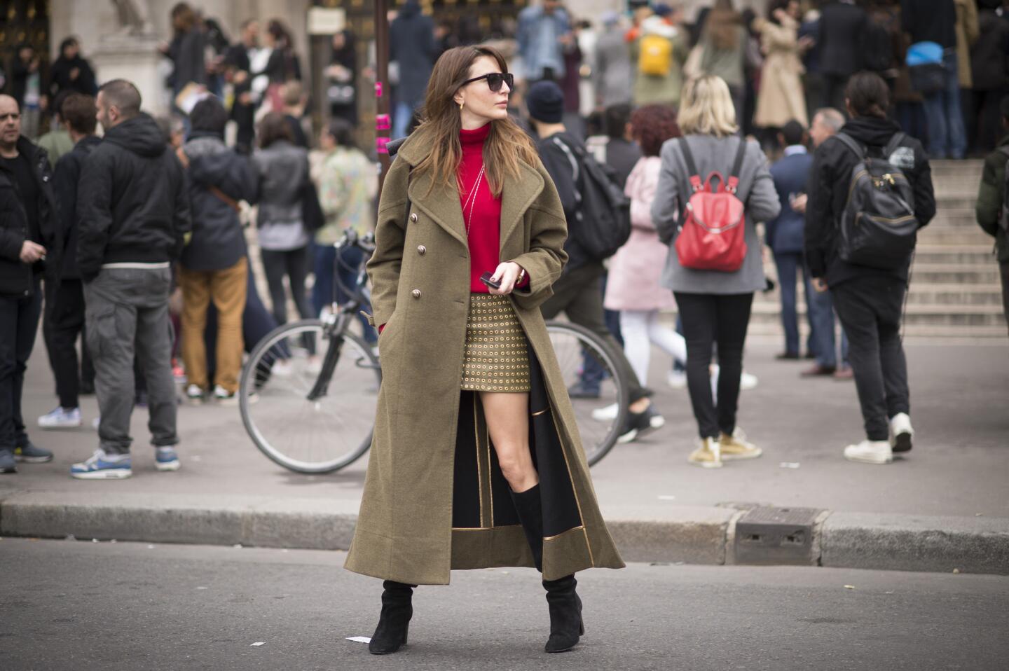 Paris Fashion Week: Street Style