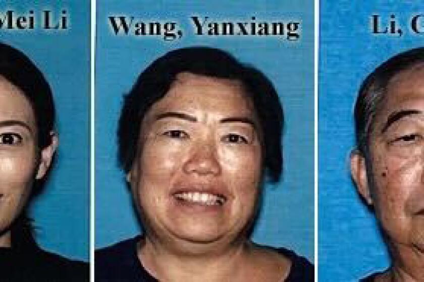 Mei Haskell her parents, Yanxiang Wang and Gaoshen Li, all lived in a single-story home in the 4100 block of Coldstream Terrace in Tarzana.
