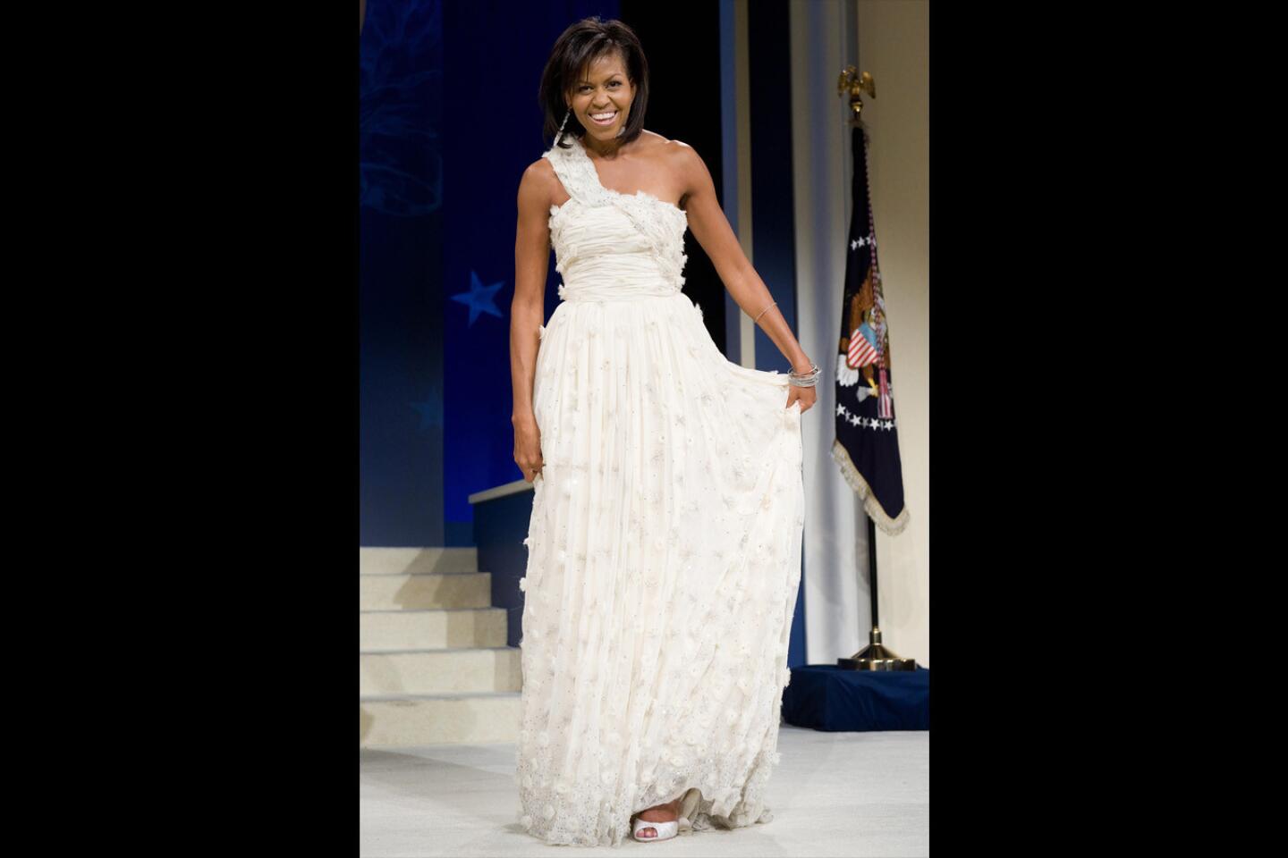 Michelle Obama's 45 Best Formal Dresses and Gowns