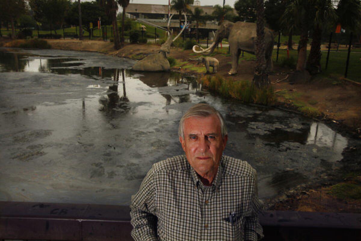 John Harris, chief curator of the Page museum, is concerned about plans to re-imagine the Los Angeles County Museum of Art.