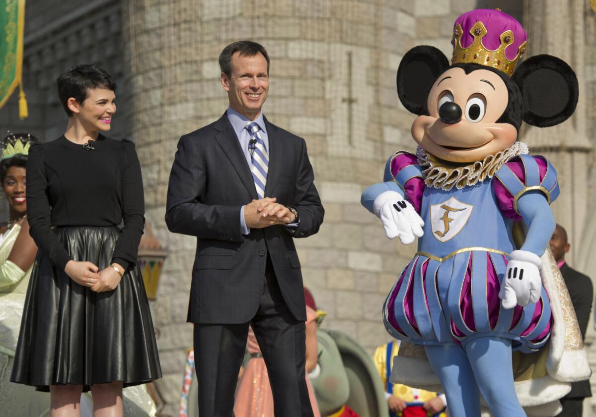 Thomas Staggs, an Illinois native who before joining Disney was an investment banker for Morgan Stanley, became chairman of Walt Disney Parks and Resorts in January 2010.