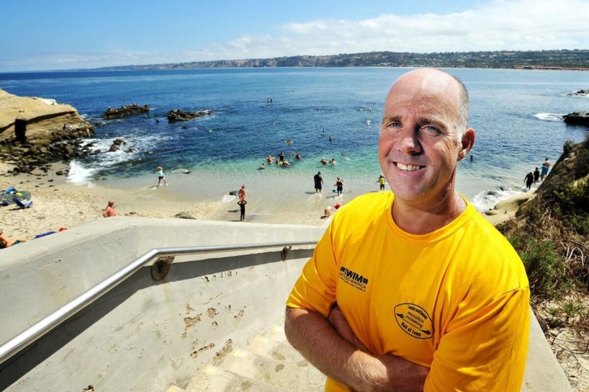 La Jolla Cove Swim Club member Dan Simonelli is a nationally recognized hero.