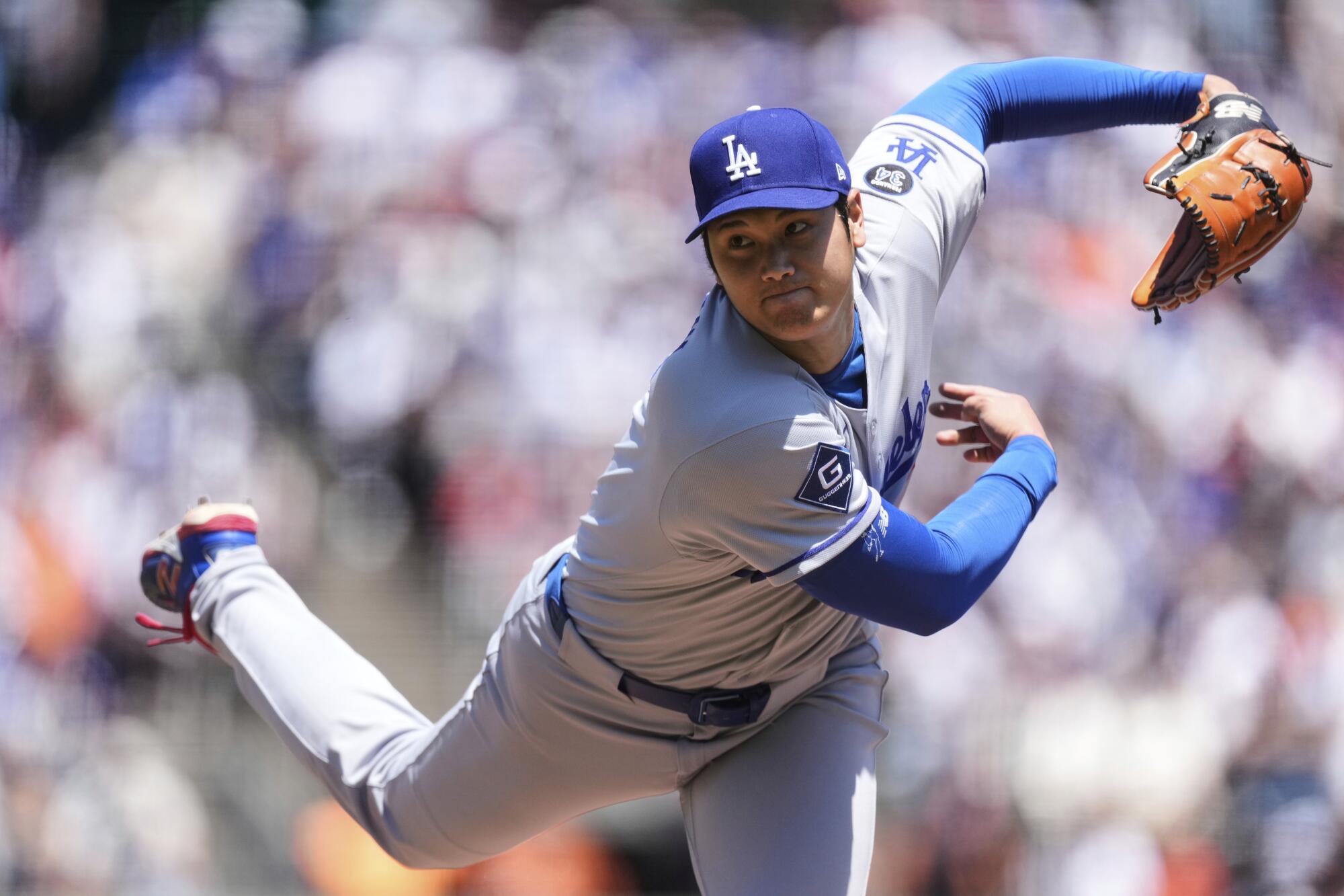 Shohei Ohtani and Dodgers beat Giants to end 7-game losing streak - Los