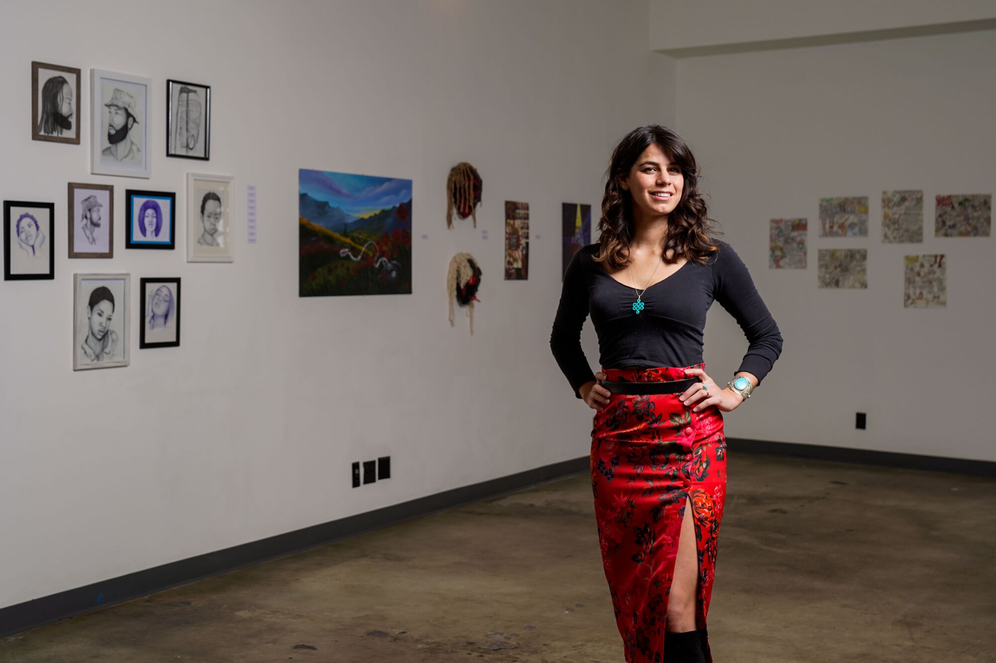 Curator Meetra Johansen is the founder of Huma House, a contemporary art initiative. 