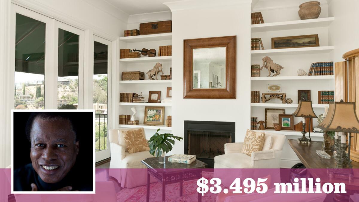 Famed jazz musician Wayne Shorter is asking $3.495 million for his home in Hollywood Hills West.