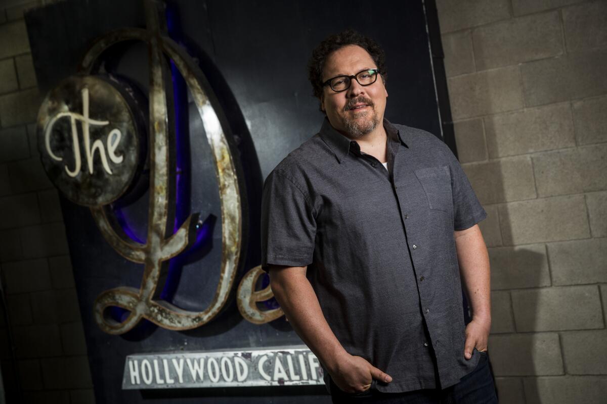 "Chefs and filmmakers are both egocentric, and the diner and the audience are the same," Jon Favreau says.