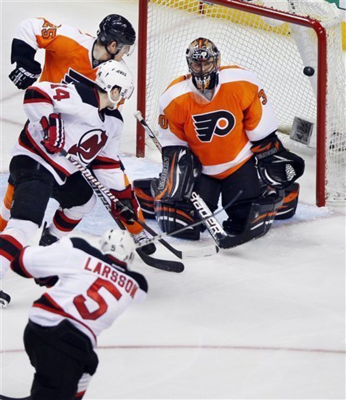 Flyers Vs. Devils, Game 2: How Adam Larsson Scored His First