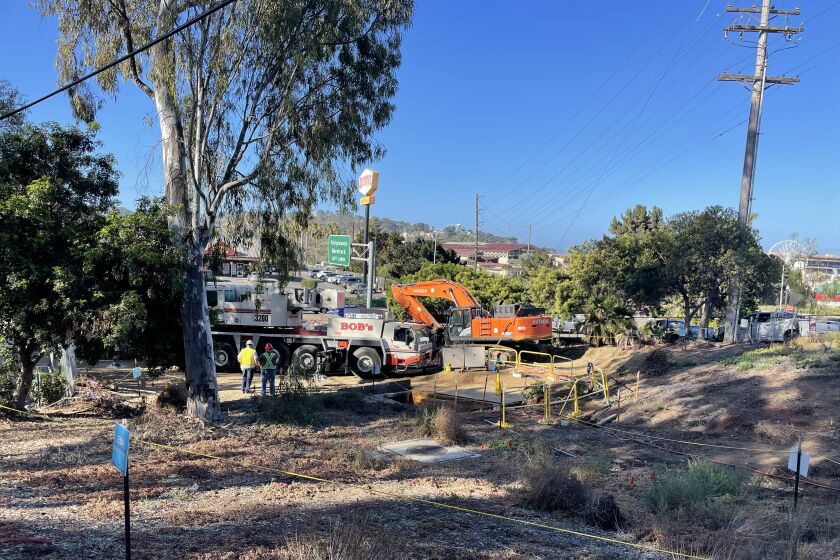SDG&E continues to work on the Del Mar Reconfiguration project.