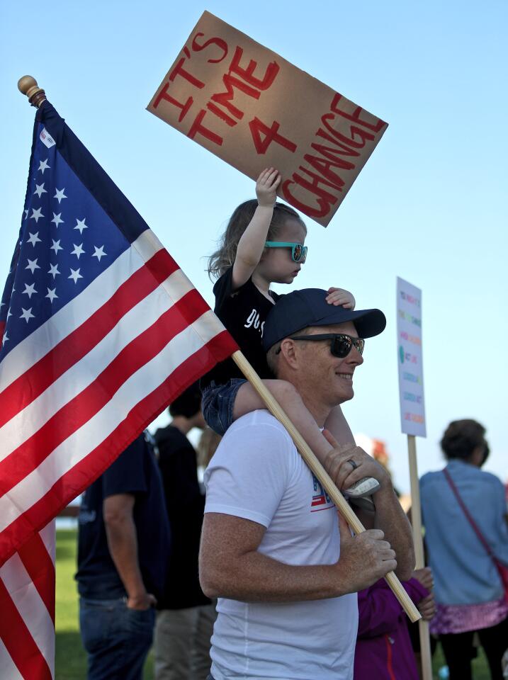 Climate Strike Climate Change Protest in Laguna Beach